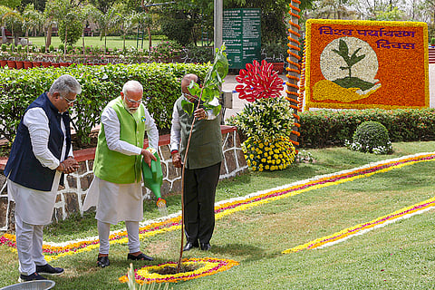 PM Modi celebrates Wold Environment Day